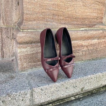 COPENHAGEN SHOES THE ONE - BORDEAUX Ballerinas 2222 BORDEAUX