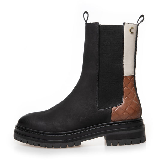COPENHAGEN SHOES IT'S A KIND OF MAGIC Stiefel 2201 BLACK/BROWN/BEIGE