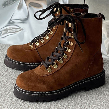 COPENHAGEN SHOES LIVING LIFE Stiefel 148 Cognac suede