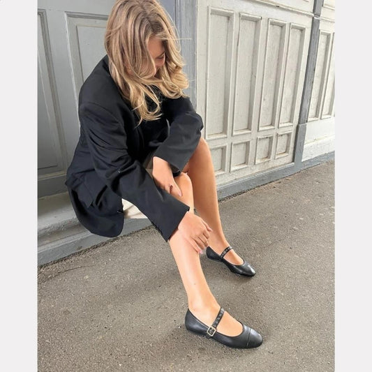 COPENHAGEN SHOES LOVE AND DREAMS Ballerinas 0001 BLACK