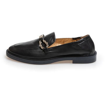 COPENHAGEN SHOES LOVE AND WALK Loafer 0003 BLACK