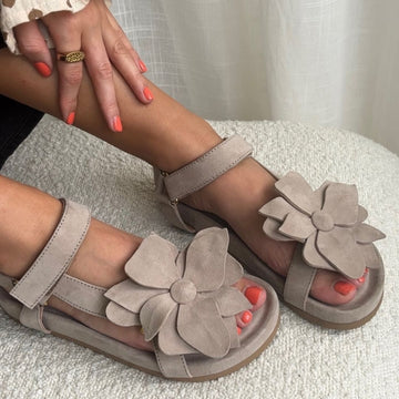 COPENHAGEN SHOES MY FLOWERS Sandalen 0301 BISCUIT