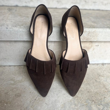 COPENHAGEN SHOES NEW ROMANCE Ballerinas 004 Dark brown