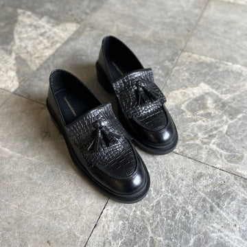 COPENHAGEN SHOES POWER WALK SHOE Loafer 2240 BLACK CR