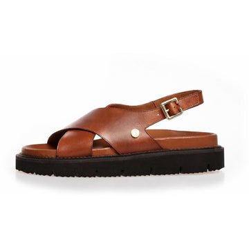 COPENHAGEN SHOES SUMMERTIME COGNAC Sandalen 0241 COGNAC