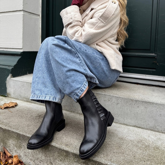 COPENHAGEN SHOES THE FASHION LOVE Stiefel 0001 BLACK