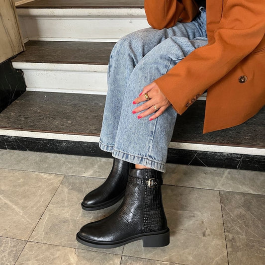 COPENHAGEN SHOES THE REAL ENERGY Stiefel 0001 BLACK