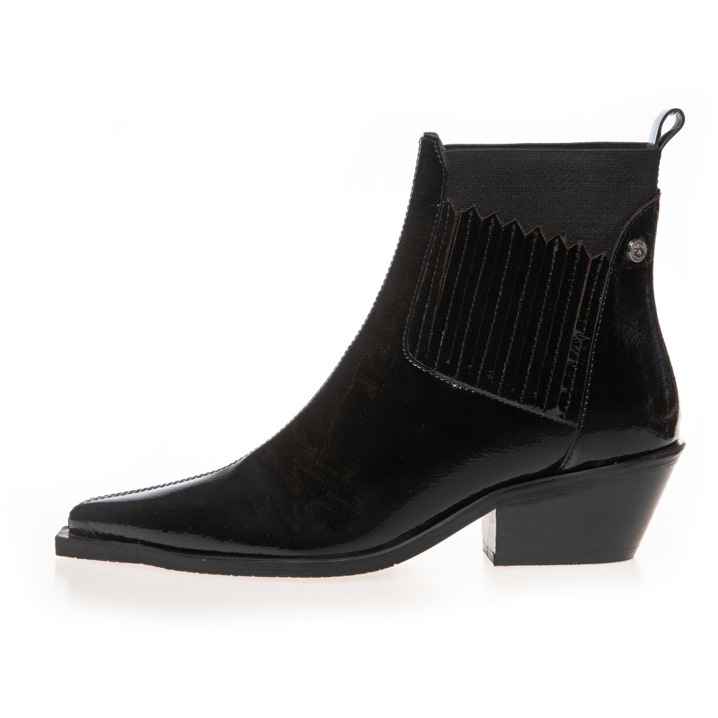 Uo margot patent boot on sale