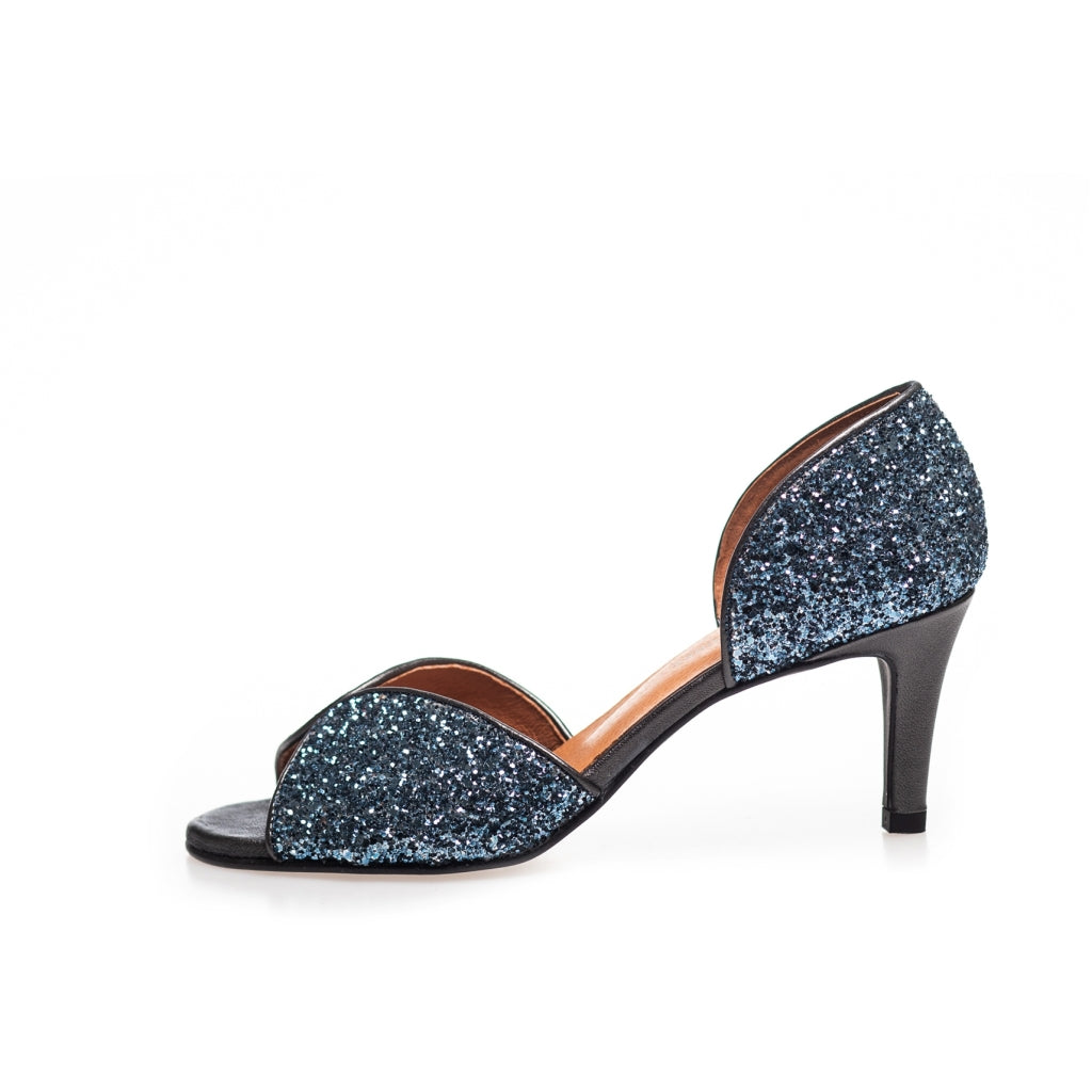 Sparkly blue pumps hot sale