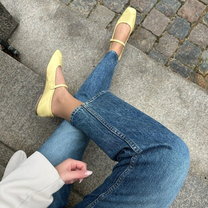 COPENHAGEN SHOES ALL FOR LOVE Ballerinas 5544 Sun Yellow