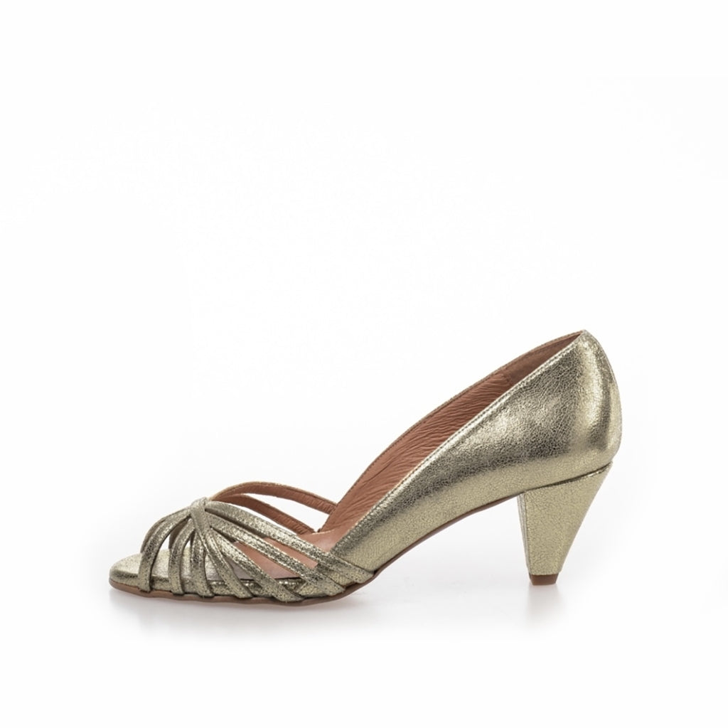 COPENHAGEN SHOES ALL I NEED - METALLIC Stilettos 371 PLATINO