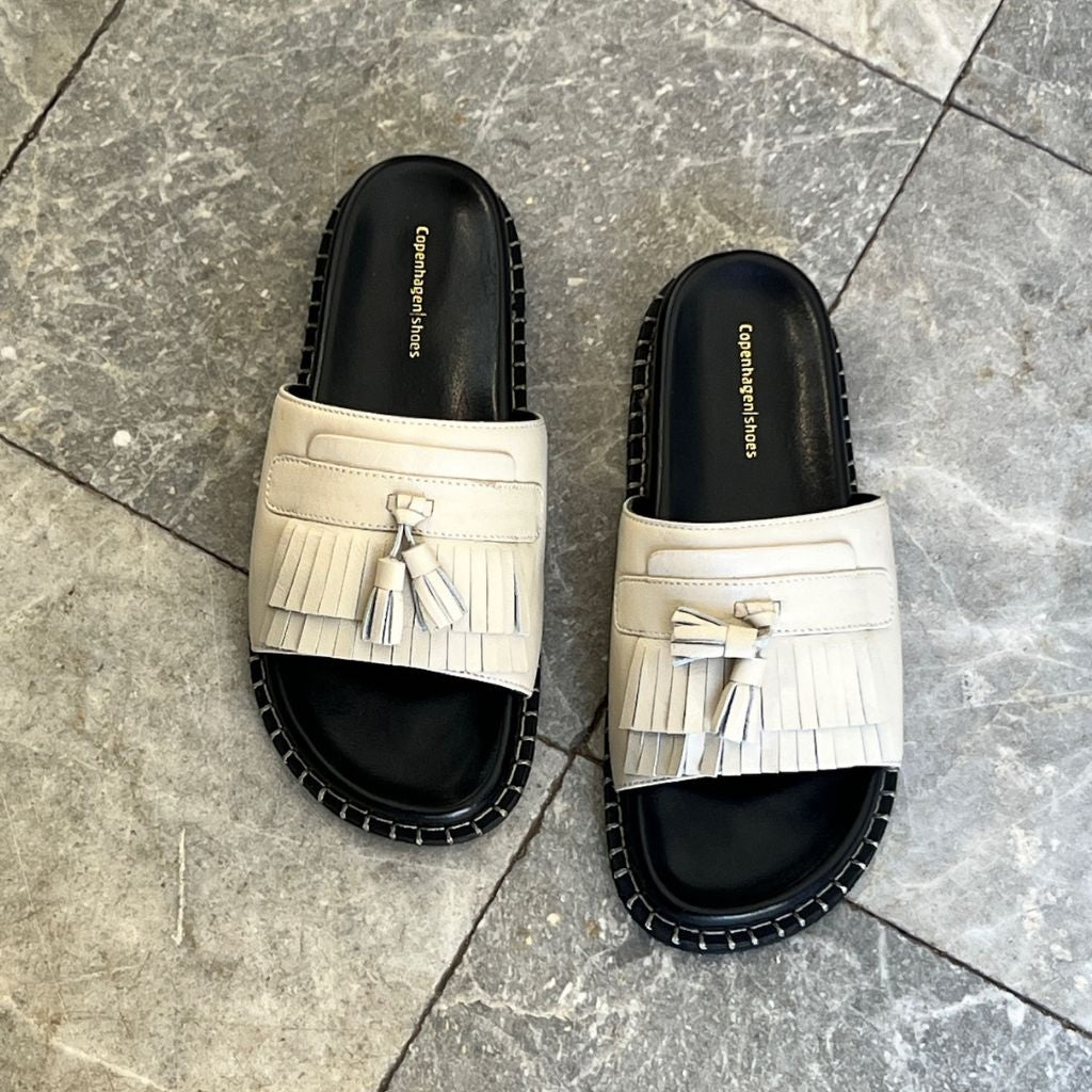 COPENHAGEN SHOES ALL YOU CAN Slippers 2253 OFF WHITE/BEIGE
