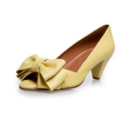 COPENHAGEN SHOES ANGIA Stilettos 0085 LT YELLOW