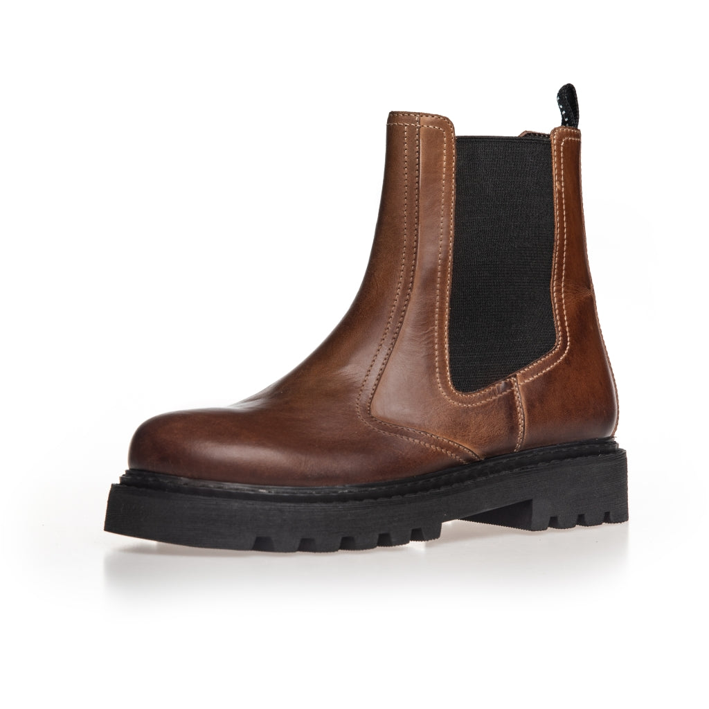 COPENHAGEN SHOES ANKLE BOOT Stiefel 0500 BROWN/BLACK