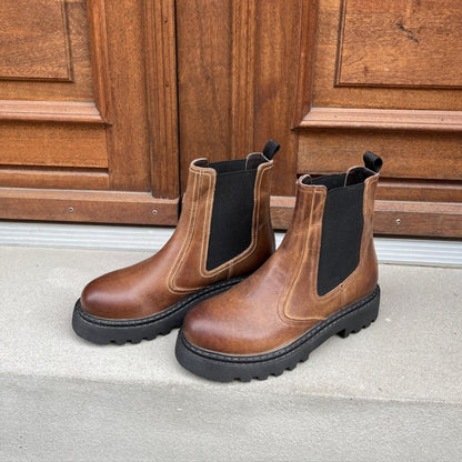 COPENHAGEN SHOES ANKLE BOOT Stiefel 0500 BROWN/BLACK