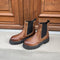 COPENHAGEN SHOES ANKLE BOOT Stiefel 0500 BROWN/BLACK