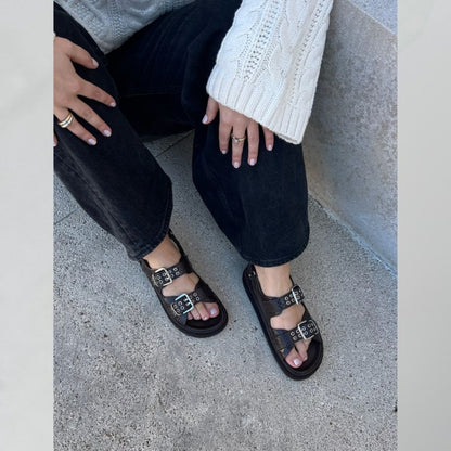 COPENHAGEN SHOES AS I WAS L. Sandalen 004 Dark brown