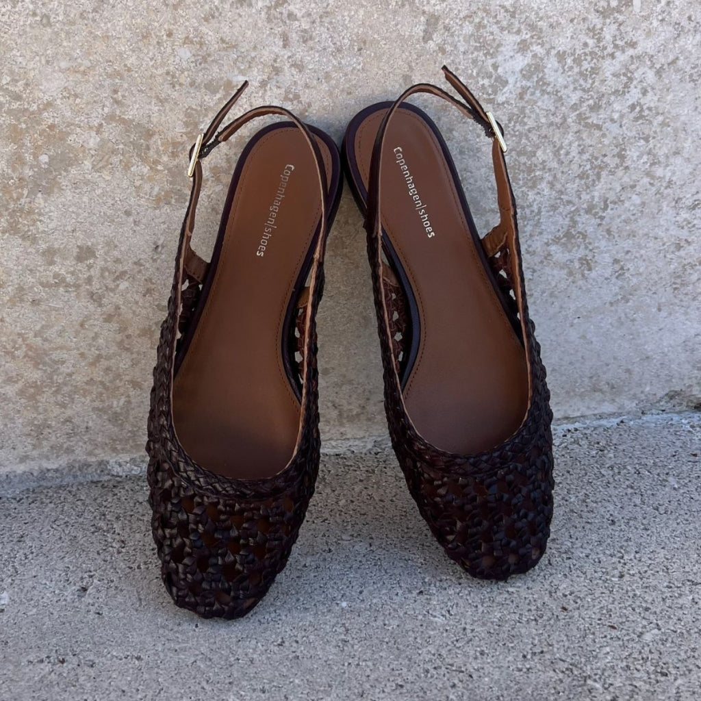 COPENHAGEN SHOES AS THE SEA Ballerinas 0012 BROWN
