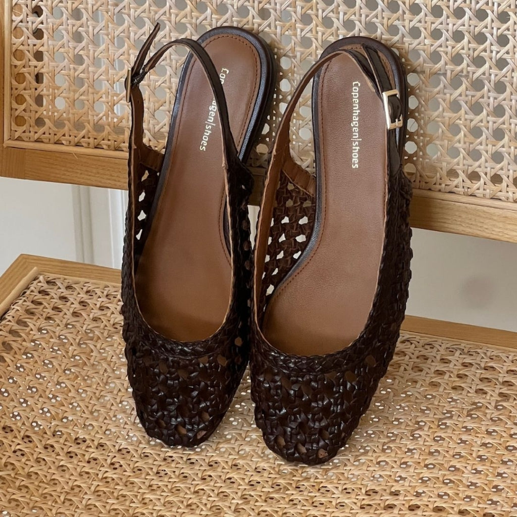 COPENHAGEN SHOES AS THE SEA Ballerinas 0012 BROWN