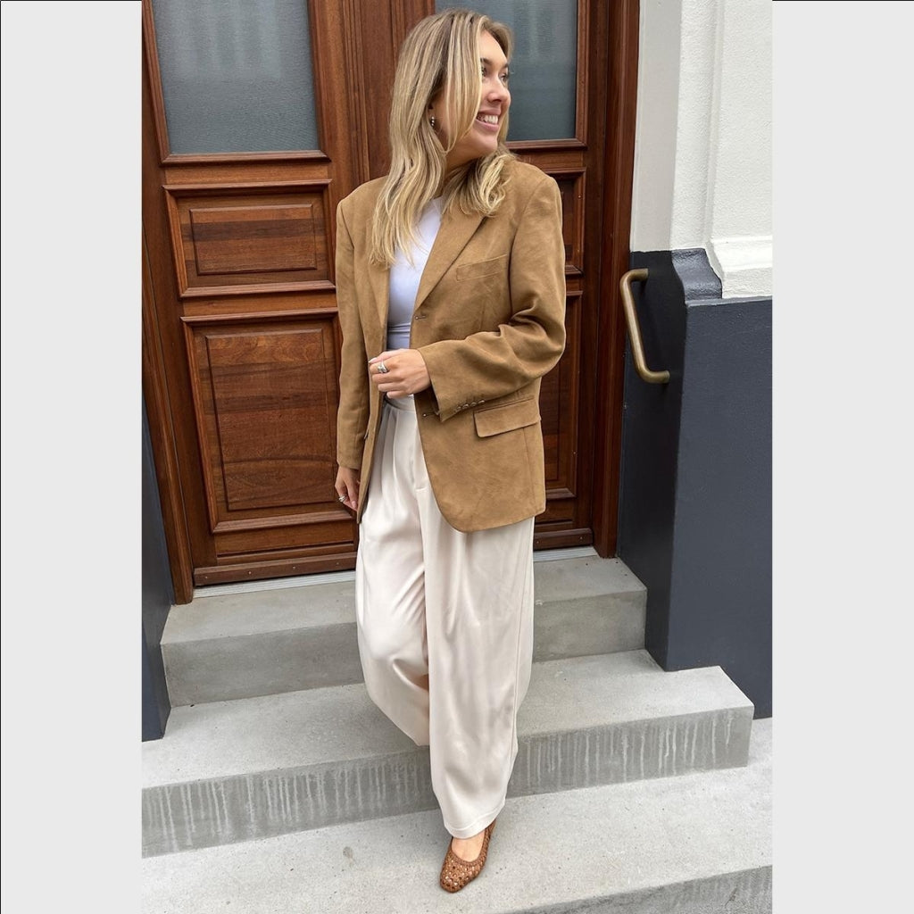 COPENHAGEN SHOES AS THE SEA Ballerinas 0241 COGNAC