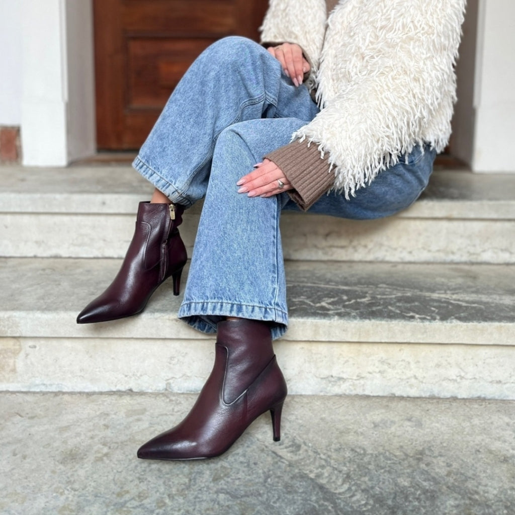 COPENHAGEN SHOES AS YOU FEEL IT Stiefel 2250 BORDEAUX (GRANATA)