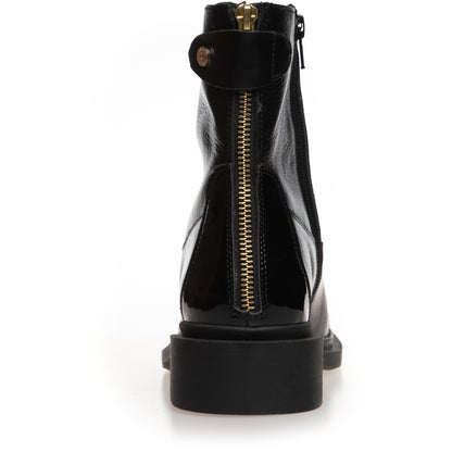 COPENHAGEN SHOES AS YOU SEE - PATENT TOE Stiefel 00010 BLACK W/PATENT TOE