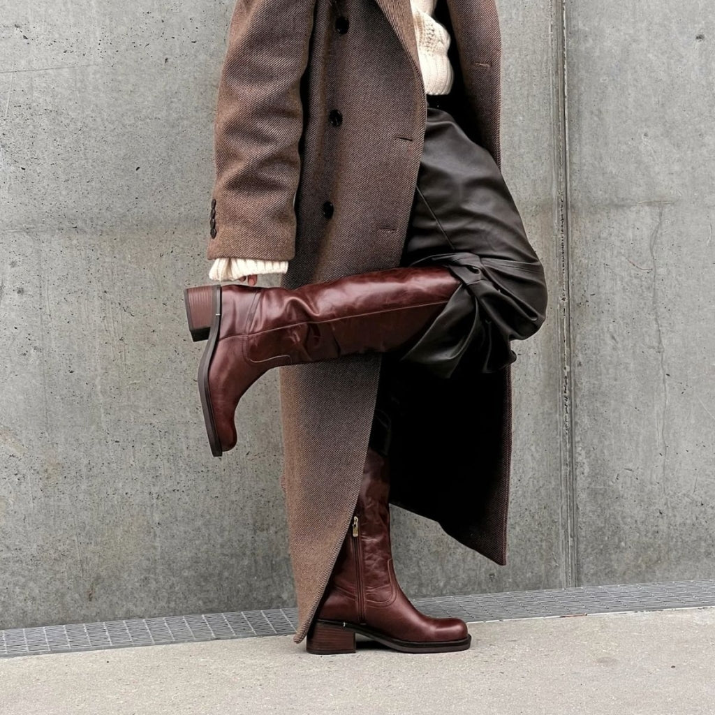 COPENHAGEN SHOES A REAL WOMAN'S WORLD Long boot 0012 BROWN