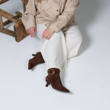 COPENHAGEN SHOES BEAUTY WALK Stiefel 042 CHOCOLATE