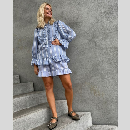 STORIES FROM THE ATELIER by COPENHAGENSHOES BEFORE YOU TOP CLOTHES 0025 BLUE
