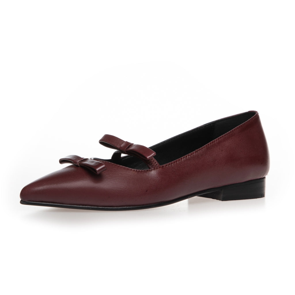 COPENHAGEN SHOES THE ONE - BORDEAUX Ballerinas 2222 BORDEAUX