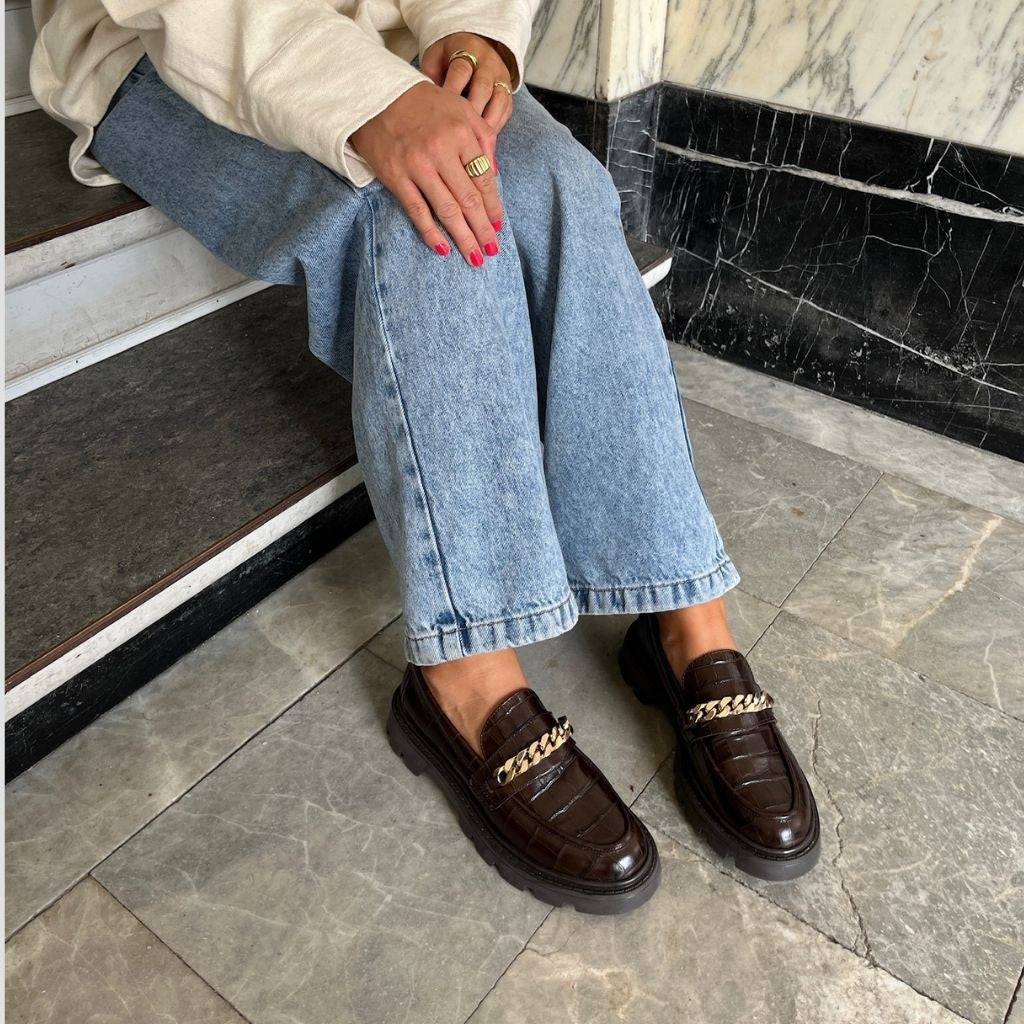 COPENHAGEN SHOES BE PREPARED Loafer 0012 BROWN