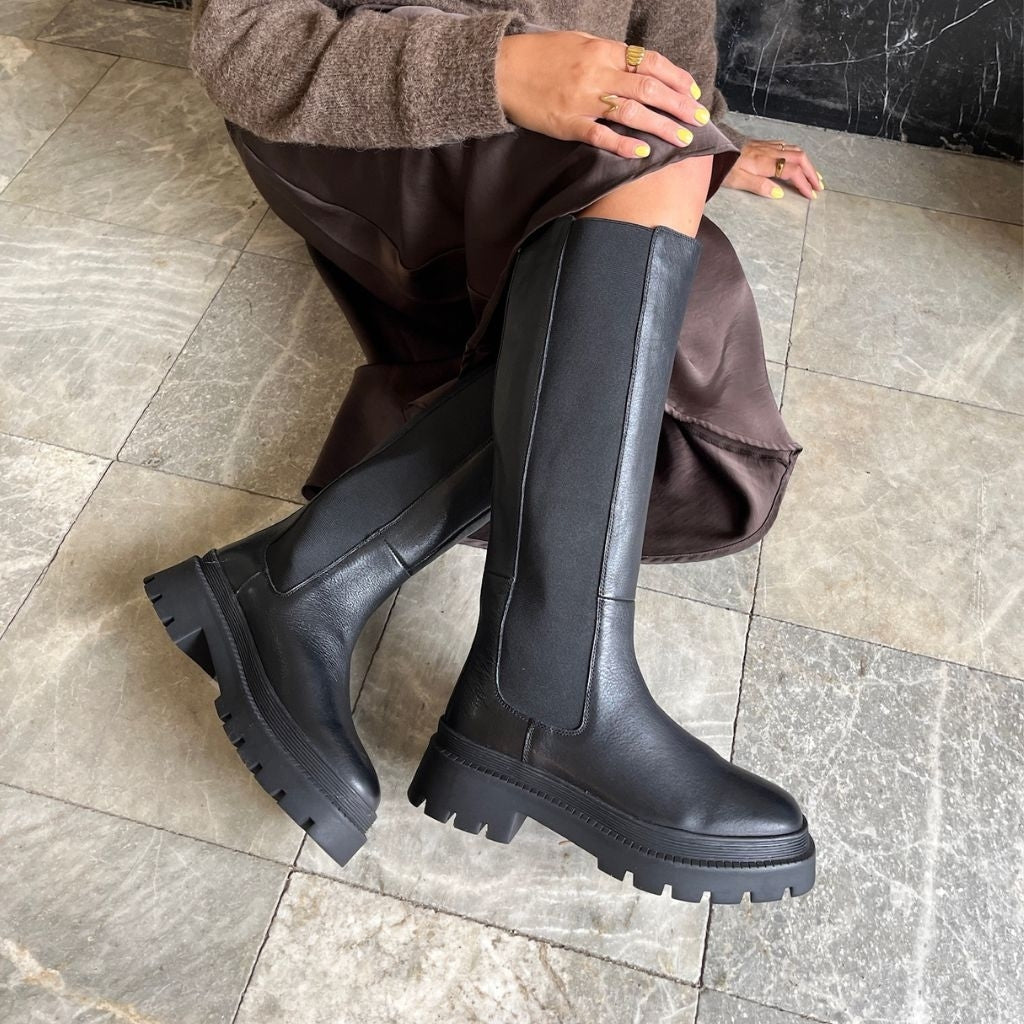 COPENHAGEN SHOES BE PREPARED Long boot 0001 BLACK