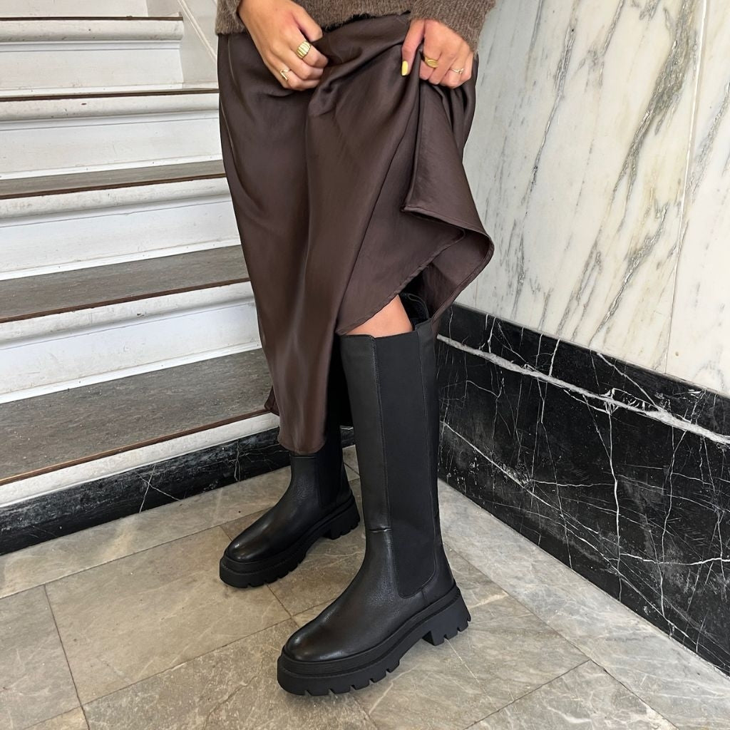 COPENHAGEN SHOES BE PREPARED Long boot 0001 BLACK