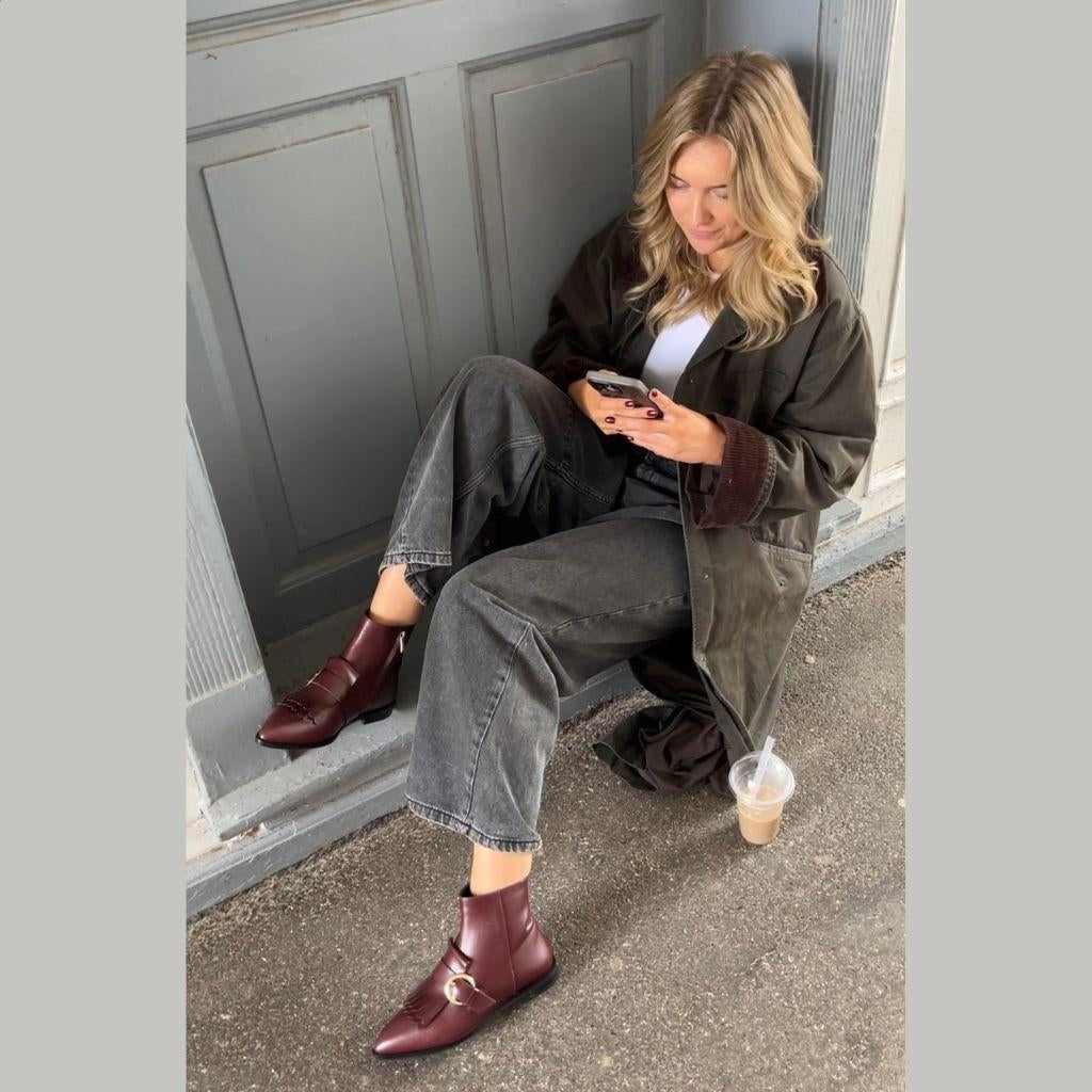 COPENHAGEN SHOES IF WHEN Stiefel 2222 BORDEAUX