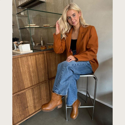 COPENHAGEN SHOES SAY MORE - BROWN/TAN Stiefel 125 TAN