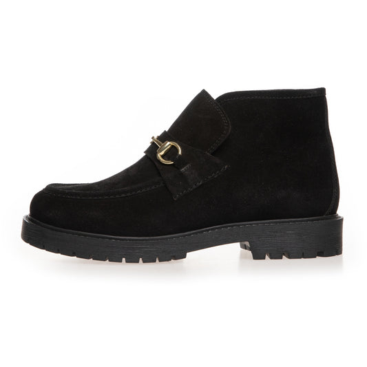 COPENHAGEN SHOES FLYING BOOT SUEDE Stiefel 0001 BLACK