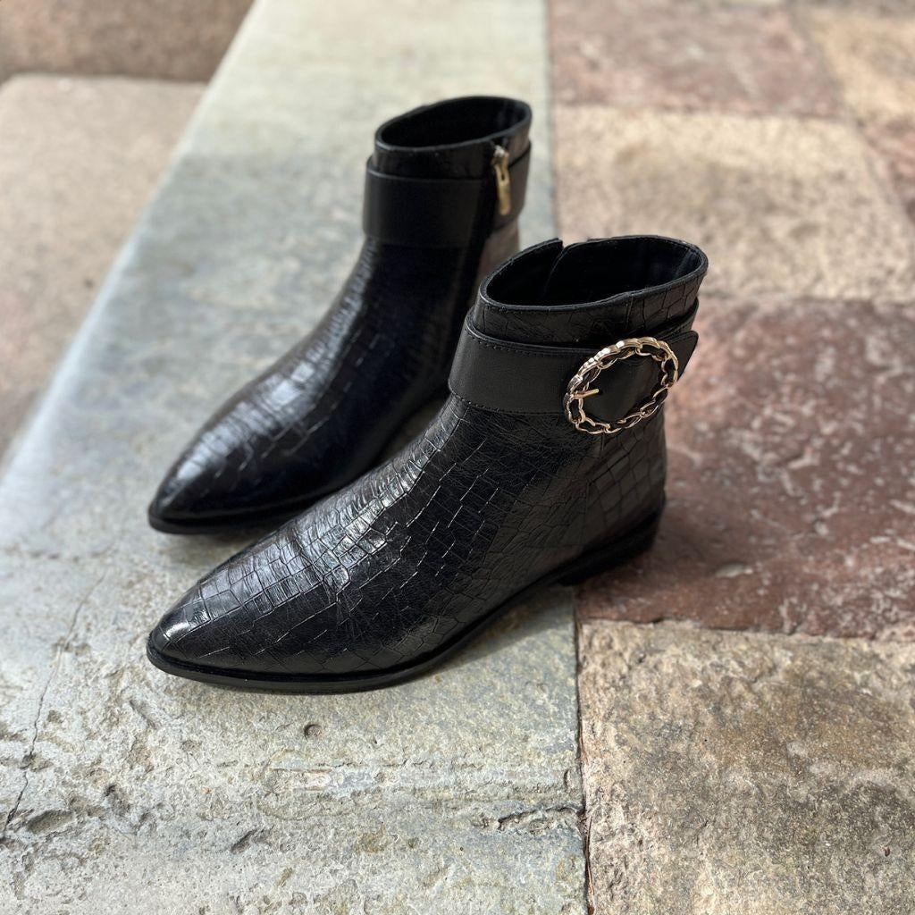 COPENHAGEN SHOES BE PREPARED Stiefel 2240 BLACK CR