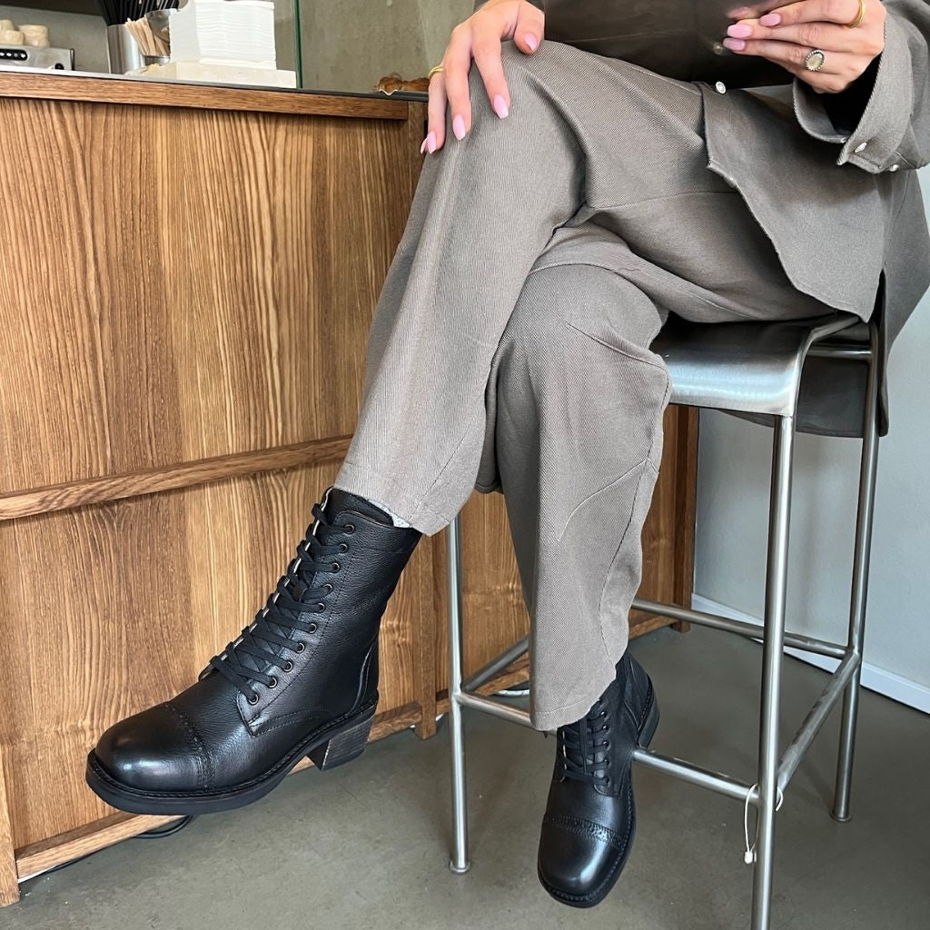 COPENHAGEN SHOES BE PREPARED Stiefel 0001 BLACK