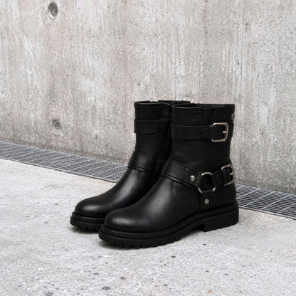 COPENHAGEN KIDS BIKER LOW (WR) Stiefel 0001 BLACK