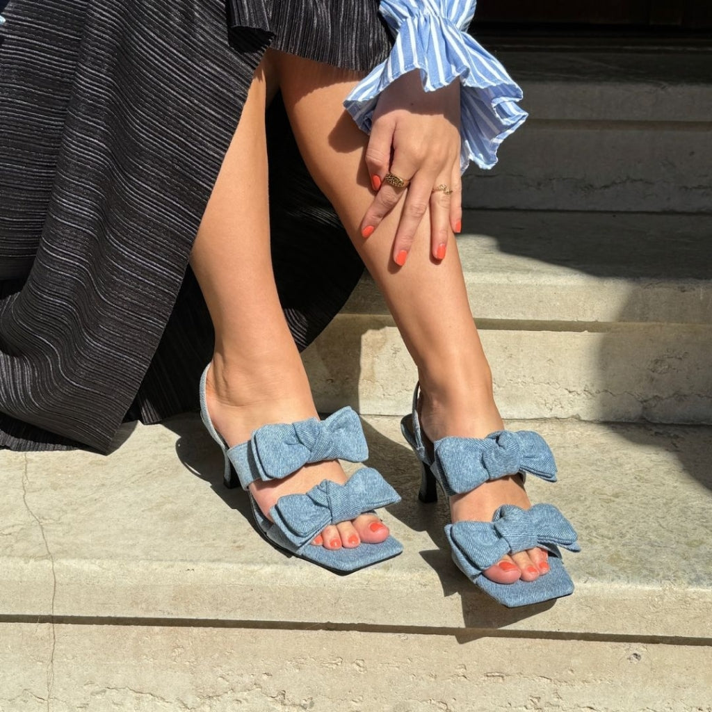 COPENHAGEN SHOES BREATHE - DENIM Stilettos 0220 DENIM