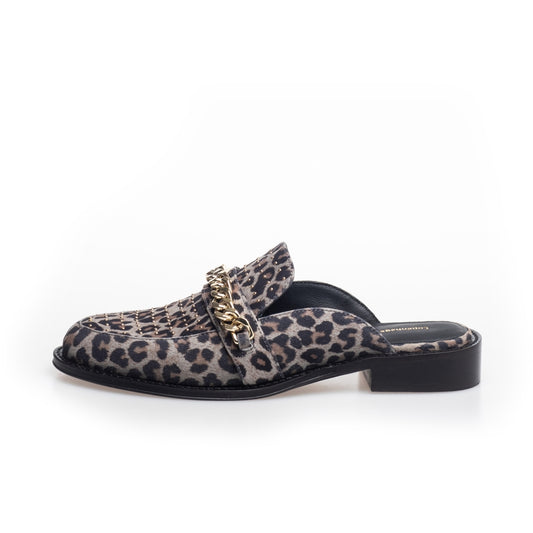 COPENHAGEN SHOES CANDY GIRL  103565 Slippers 2214 Grey Black Leo