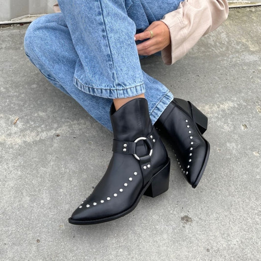 COPENHAGEN SHOES CAN I MOVE Stiefel 0001 BLACK