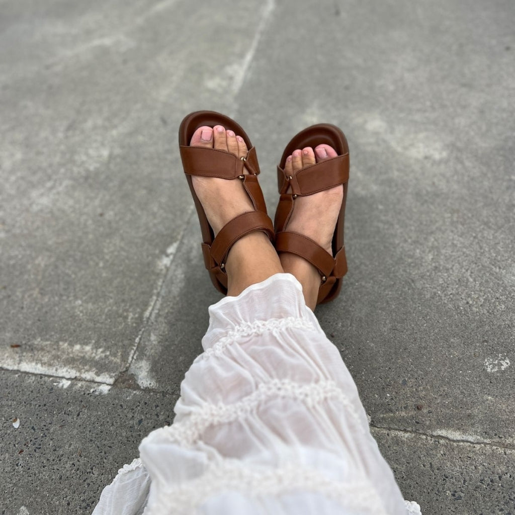 COPENHAGEN SHOES CARRIE L. Sandalen 0241 COGNAC