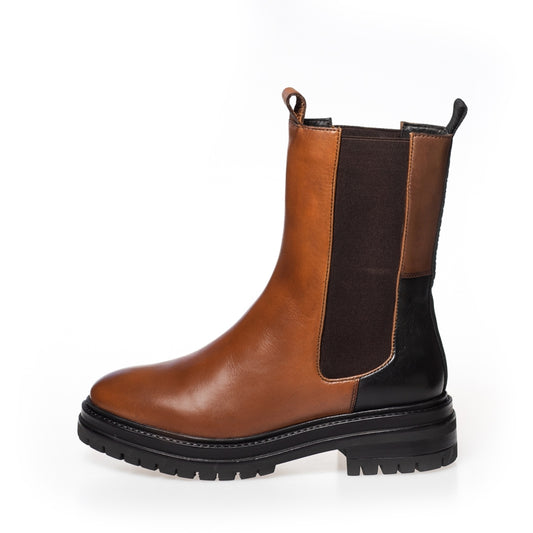 COPENHAGEN SHOES CHESSNY COMBI Stiefel 112 Cognac