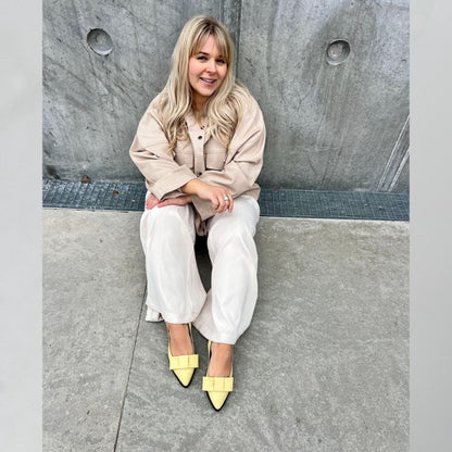 COPENHAGEN SHOES CITY WALK Ballerinas 0876 LIGHT YELLOW