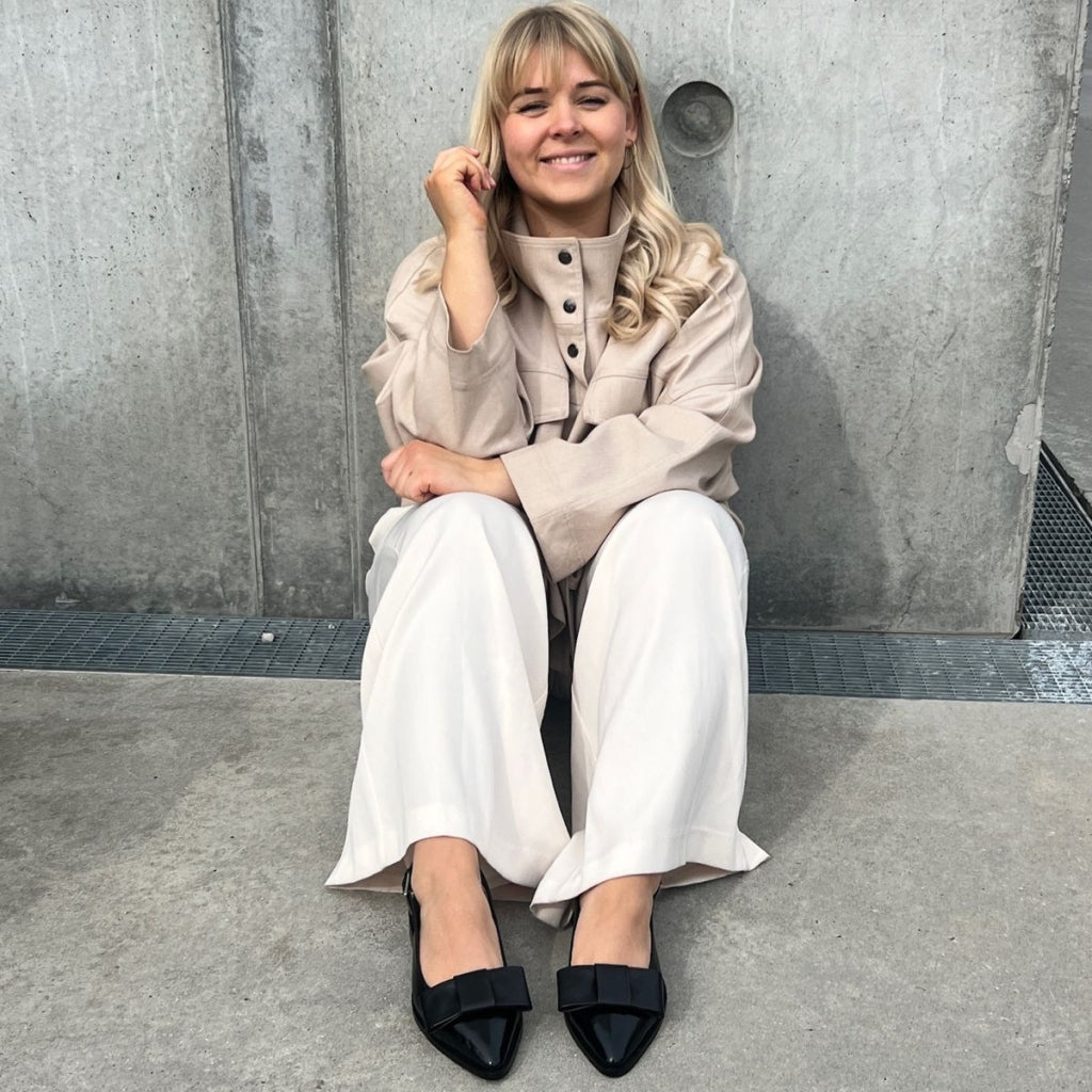 COPENHAGEN SHOES CITY WALK - BLACK Ballerinas 0001 BLACK