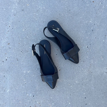 COPENHAGEN SHOES CITY WALK - BLACK Ballerinas 0001 BLACK
