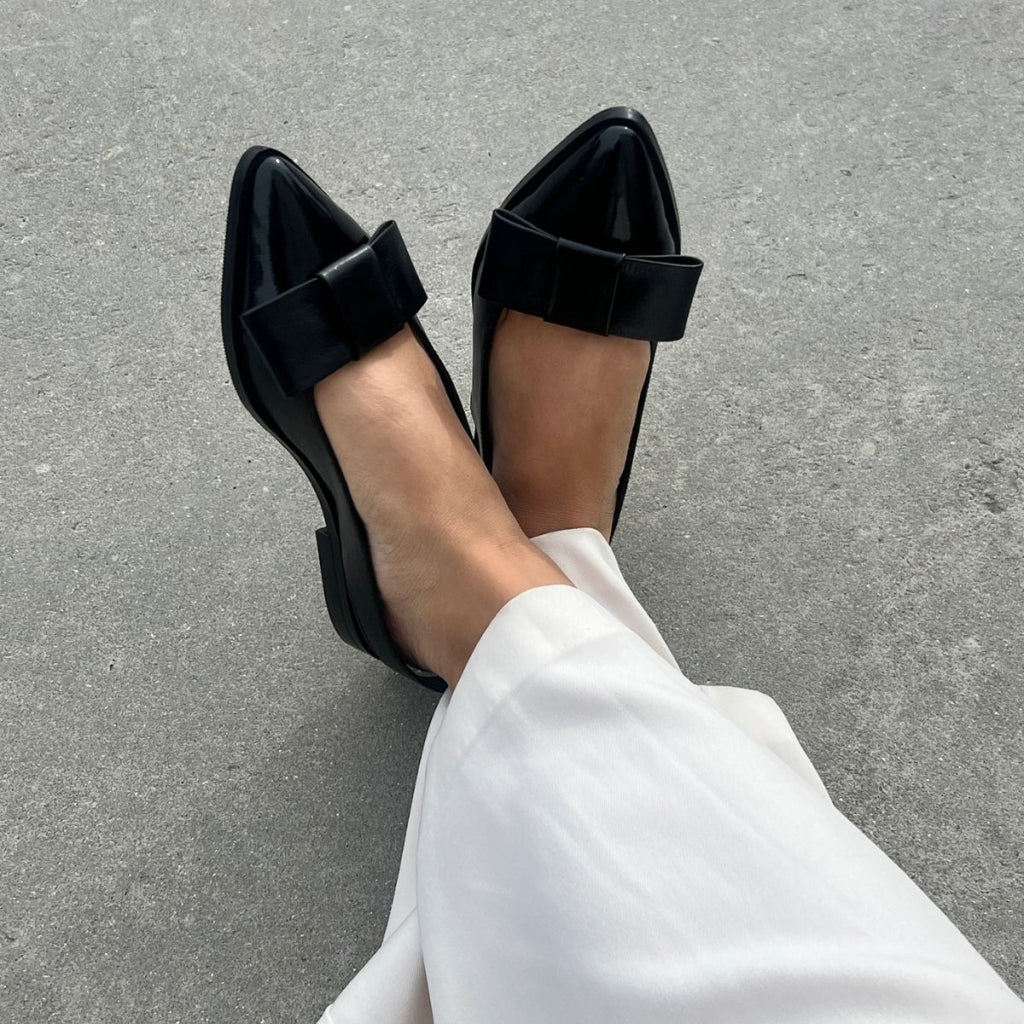 COPENHAGEN SHOES CITY WALK - BLACK Ballerinas 0001 BLACK