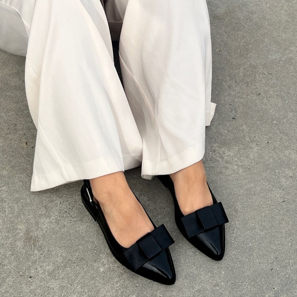 COPENHAGEN SHOES CITY WALK - BLACK Ballerinas 0001 BLACK