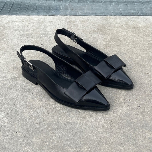 COPENHAGEN SHOES CITY WALK - BLACK Ballerinas 0001 BLACK